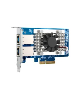 Qnap QXG-10G2T, 2x 10GbE, PCIe Gen3 x4, Low-profile