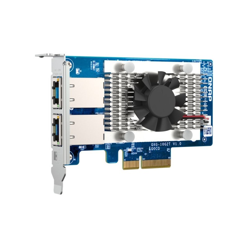 Qnap QXG-10G2T, 2x 10GbE, PCIe Gen3 x4, Low-profile