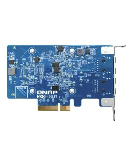 Qnap QXG-10G2T, 2x 10GbE, PCIe Gen3 x4, Low-profile