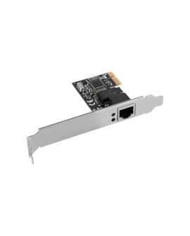 LANBERG KARTA SIECIOWA PCI-E 1X RJ45 1GB RTL8111C ŚLEDŹ LOW PROFILE PCE-1GB-201
