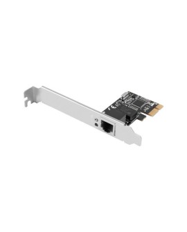 LANBERG KARTA SIECIOWA PCI-E 1X RJ45 1GB RTL8111C ŚLEDŹ LOW PROFILE PCE-1GB-201
