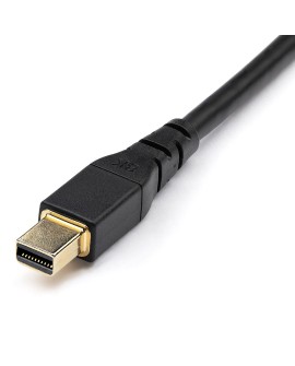 StarTech.com DP14MDPMM2MB kabel DisplayPort 2 m Mini DisplayPort Czarny