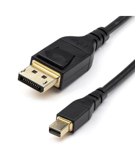 StarTech.com DP14MDPMM2MB kabel DisplayPort 2 m Mini DisplayPort Czarny