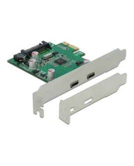 Delock PCI Express x1 Card to 2 x external USB