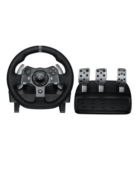 Logitech G G920 Driving Force Czarny USB 2.0 Kierownica + pedały Analogowa/Cyfrowa PC, Xbox One, Xbox Series S, Xbox Series X