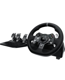 Logitech G G920 Driving Force Czarny USB 2.0 Kierownica + pedały Analogowa/Cyfrowa PC, Xbox One, Xbox Series S, Xbox Series X