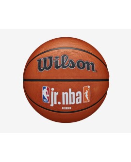 Piłka koszykowa Wilson JR NBA Logo Auth Outdoor pomarańczowa WZ3011801XB6