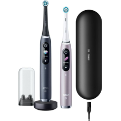 Szczoteczka magnetyczna ORAL-B Series 9 Duo 2 szt. Black Onyx/Rose Quartz (4210201411574)