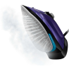 Żelazko parowe PHILIPS GC3925/30 PerfectCare (2500W /Czarno-fioletowy)