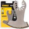 DEWALT Brzeszczot do multinarzędzia diamentowy 75 x 60 mm, szerokość cięcia 2,4 mm