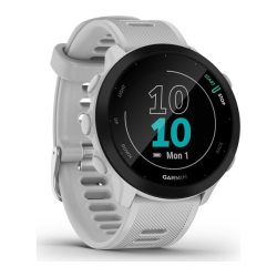 Forerunner 55 Biały GARMIN Biało-czarny