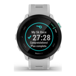 Forerunner 55 Biały GARMIN Biało-czarny