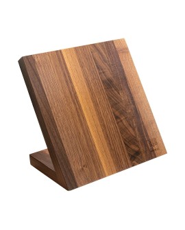 Magnetyczny blok na 5 noży z drewna orzechowego Artelegno