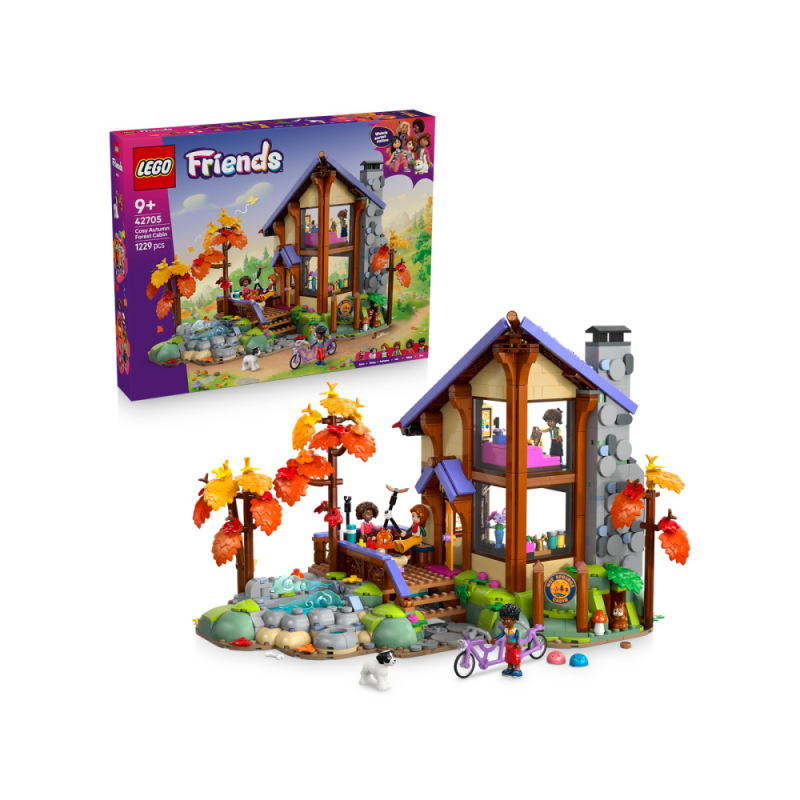 LEGO Friends Jesienna leśna chatka 42705