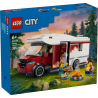 LEGO 60454 CITY - Wakacyjny kamper pełen przygód