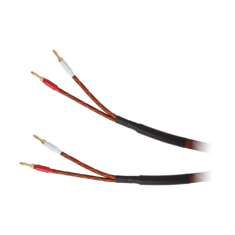 Kabel głośnikowy 5.0 m Kruger&amp Matz (wtyki banan)