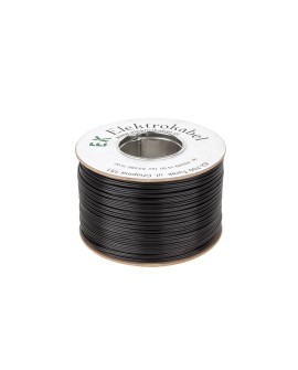Kabel głośnikowy SMYp 2 x 0,5mm czarny 200m