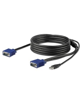 StarTech.com RKCONSUV10 kabel KVM Czarny 3 m