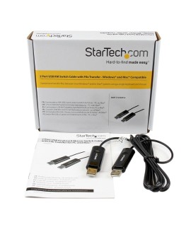 StarTech.com SVKMS2 kabel KVM Czarny 1,8 m