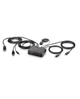 StarTech.com C2-D46-UAC-CBL-KVM przełącznik KVM Czarny