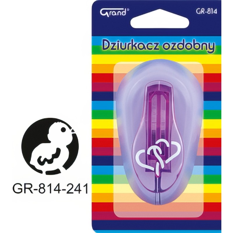 Średni ozdobny dziurkacz GRAND