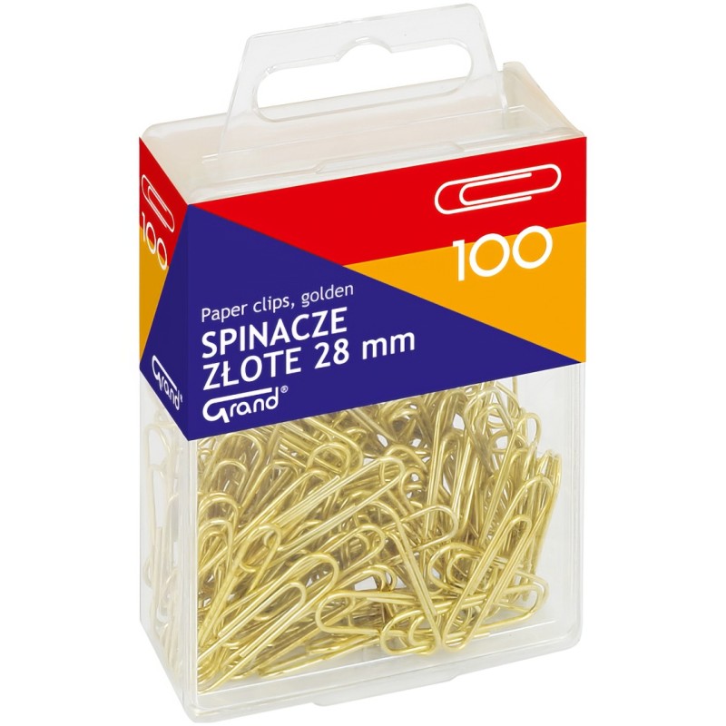Spinacze złote