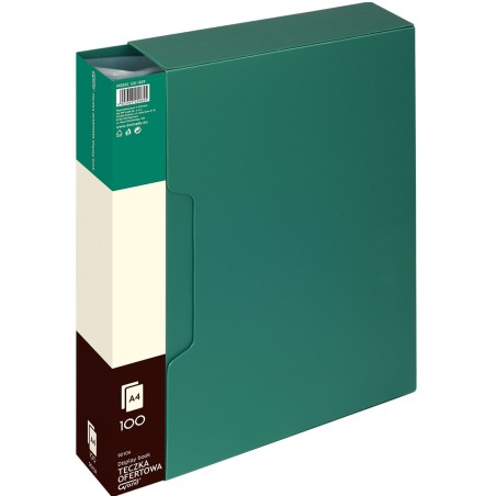 Teczka ofertowa GRAND 9010A 100 koszulek