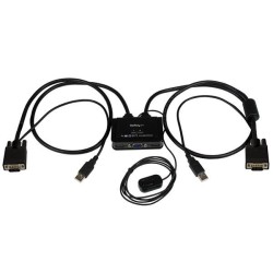 2PORT CABLE KVM WITH VGA...