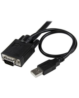 2PORT CABLE KVM WITH VGA USB/AND REMOTE SWITCH BUTTON