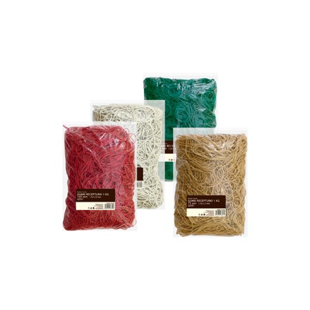 Gumki recepturki 70% kauczuku op. 1 kg