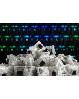Glorious PC Gaming Race GAT-BLACK przełącznik klawiszowy Czarny 120 szt.