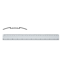 Linijki aluminiowe 15/20/30/40/50 cm