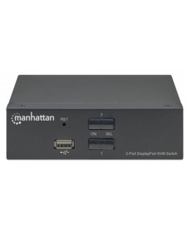 MANHATTAN PRZEŁĄCZNIK KVM DISPLAYPORT/USB 2X1 4K6