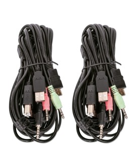 MANHATTAN PRZEŁĄCZNIK KVM HDMI/USB 2X1 DUAL-MONITO