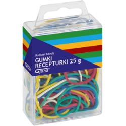 Gumki recepturki konfekcjonowane