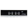 StarTech.com SV431USB przełącznik KVM Możliwości montowania w stelażu Czarny