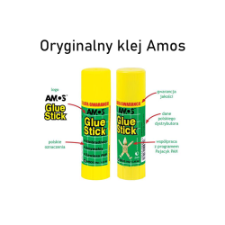 Klej w sztyfcie Amos