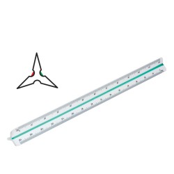Linijki aluminiowe 15/20/30/40/50 cm