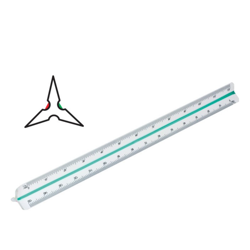 Linijki aluminiowe 15/20/30/40/50 cm