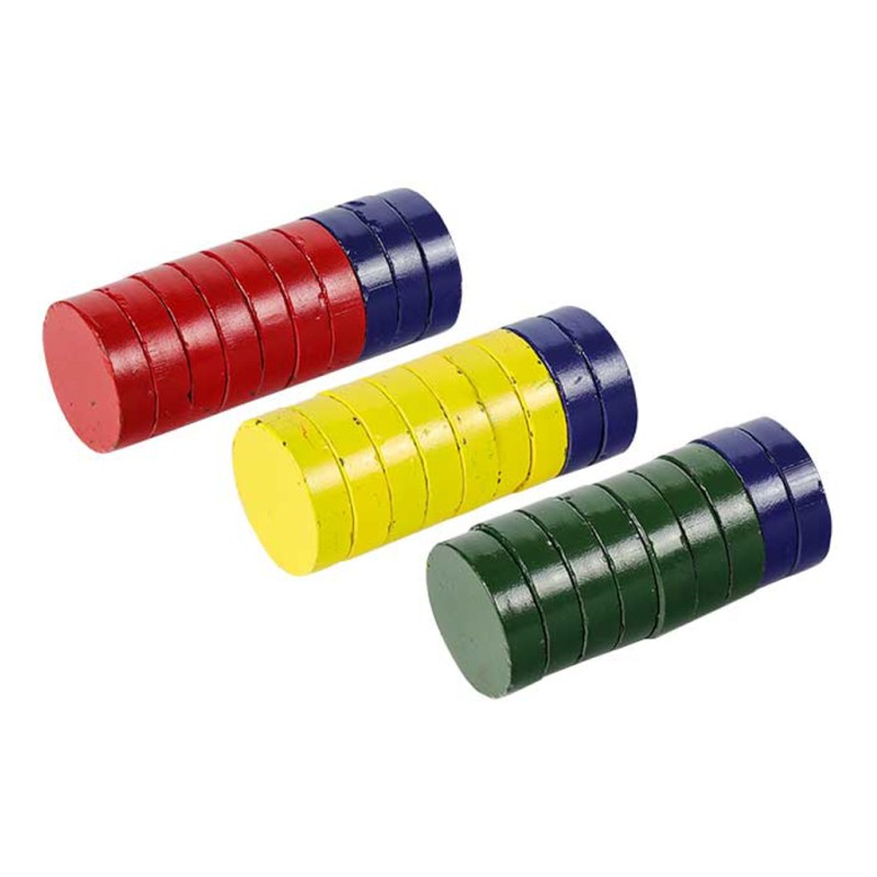 Magnesy wielokolorowe