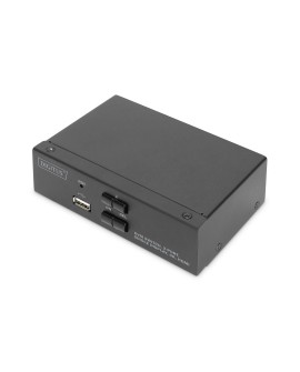 DIGITUS PRZEŁĄCZNIK KVM 2 PORTOWY HDMI, 4K 30HZ DS-12870