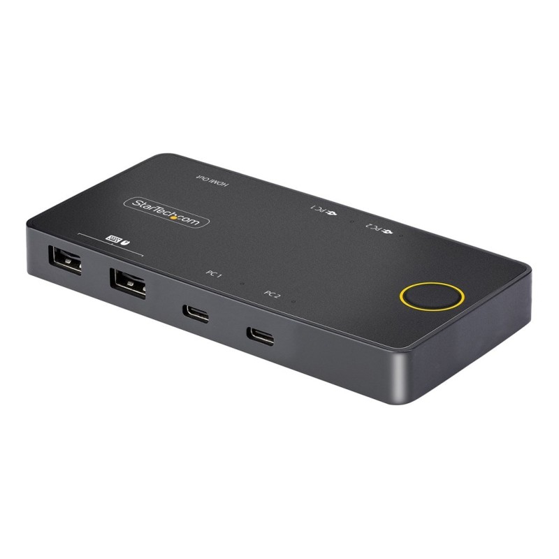StarTech.com C2-H46-UC2-PD-KVM przełącznik KVM Czarny