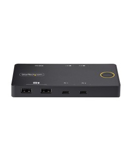 StarTech.com C2-H46-UC2-PD-KVM przełącznik KVM Czarny