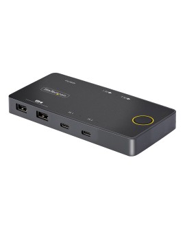 StarTech.com C2-H46-UC2-PD-KVM przełącznik KVM Czarny