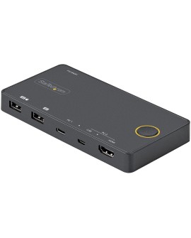 StarTech.com SV221HUC4K przełącznik KVM Czarny