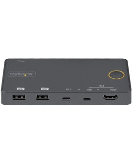 StarTech.com SV221HUC4K przełącznik KVM Czarny