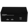 StarTech.com SV231DPDDUA2 przełącznik KVM Czarny
