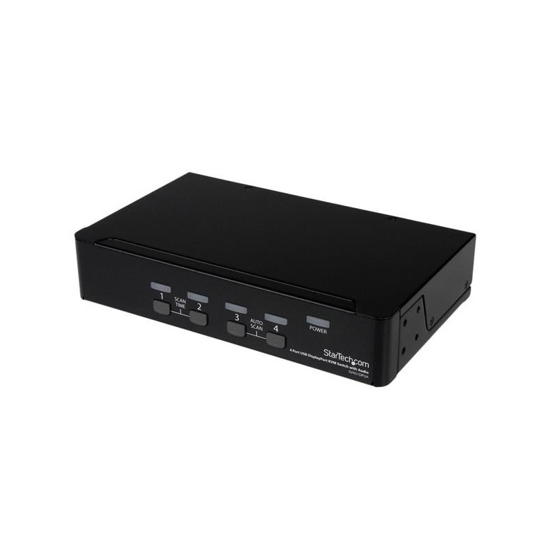 StarTech.com SV431DPUA przełącznik KVM Czarny