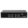 StarTech.com SV431DPUA przełącznik KVM Czarny