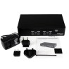StarTech.com SV431DPUA przełącznik KVM Czarny